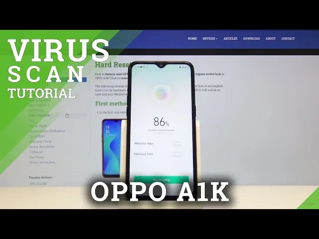 Video thumbnail for How to Detect Malware Infection in OPPO A1K - Virus Scan