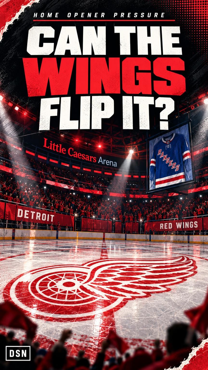 Video thumbnail for The Red Wings need a win to wash away a miserable offseason