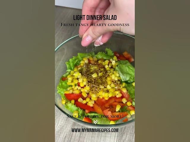 Video thumbnail for Fresh & Filling Salad with Chicken Liver #easyrecipe #healthyfood #shorts