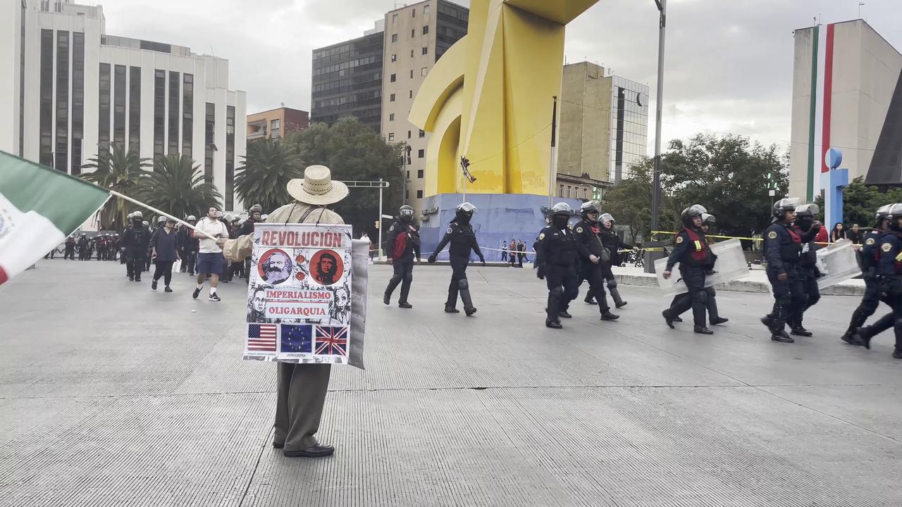 Video thumbnail for Mexico: Mexico March Marks Ayotzinapa Anniversary 15.