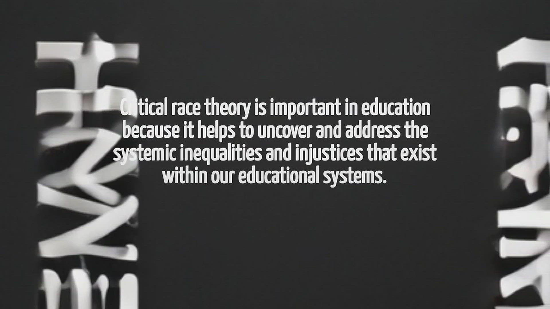 Video thumbnail for Why Is Critical Race Theory Important In Education