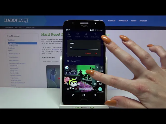 Video thumbnail for How to Add Alarm in Motorola Moto G5S Plus - Set Up Alarm Clock