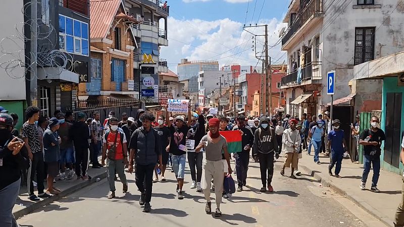 'Video thumbnail for 'We can be proud of this generation': Madagascar's youth continue to protest'