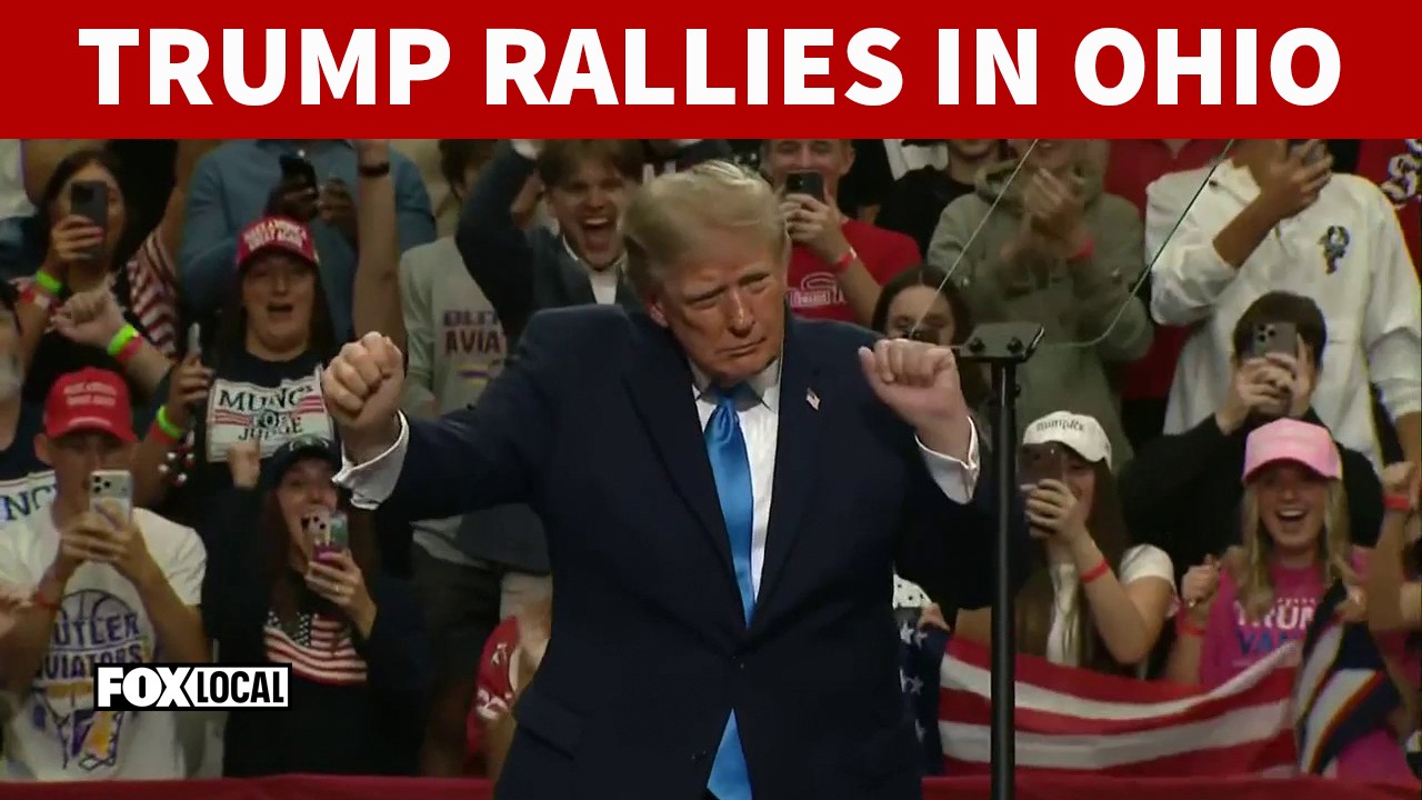 Video thumbnail for FULL: President Trump rallies in battleground Ohio ahead of midterms