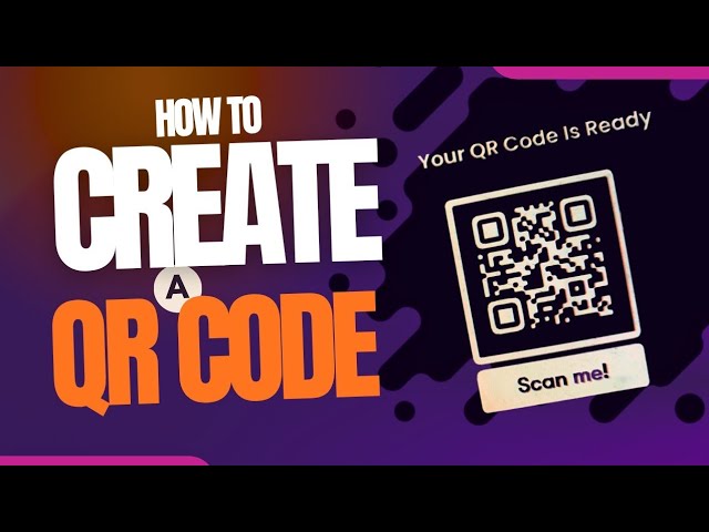 Video thumbnail for How To Generate Or Create A QR Code