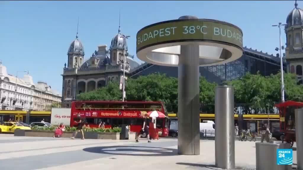 Video thumbnail for Ukraine's war-damaged power grid struggles under soaring heat