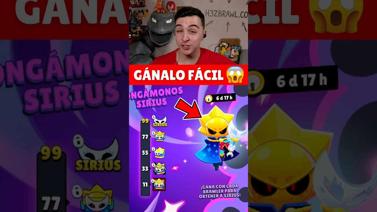 Video thumbnail for YA LLEGÓ SIRIUS a BRAWL STARS 😂🔥￼