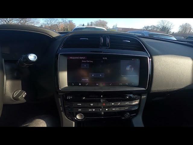 Video thumbnail for How to Manually Tune Radio Station in Jaguar F-Pace ( 2015 - now ) | Adjust Radio Station