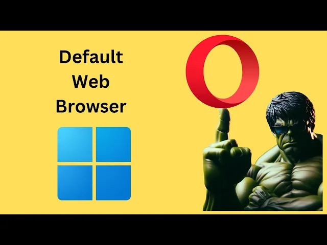 'Video thumbnail for How to Make Opera Default Web Browser on Windows 11 | GearUpWindows Tutorial'