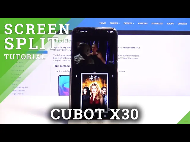Video thumbnail for How to Split Screen in CUBOT X30 – Double Screen