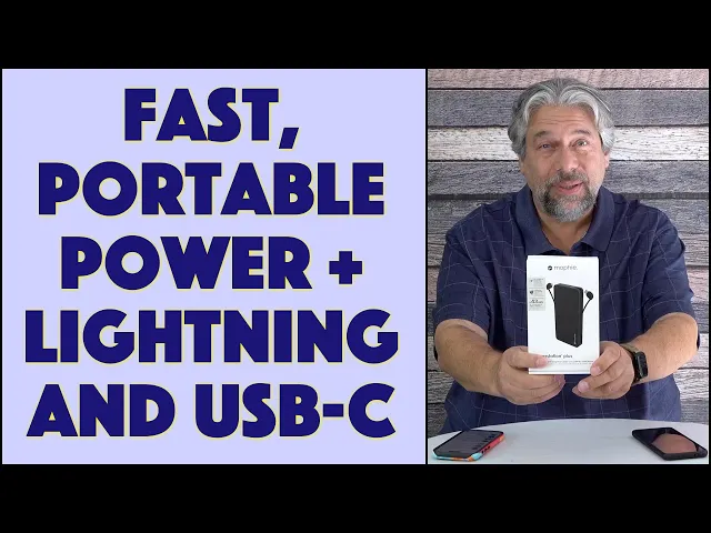 Video thumbnail for Mophie PowerStation Plus 10,000mAh Power Bank -- UNBOXING & REVIEW