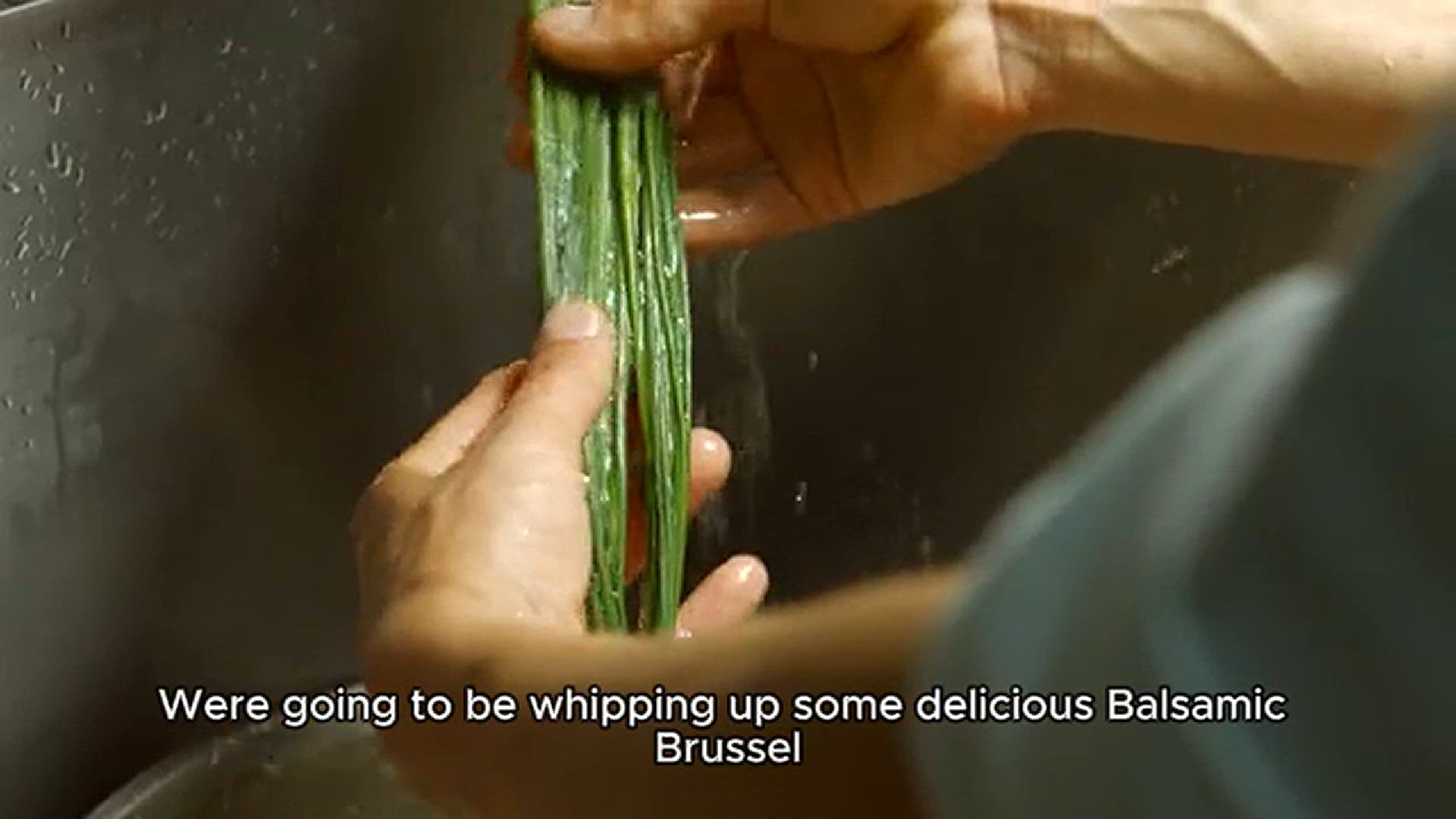 'Video thumbnail for Balsamic brussel sprouts recipe'