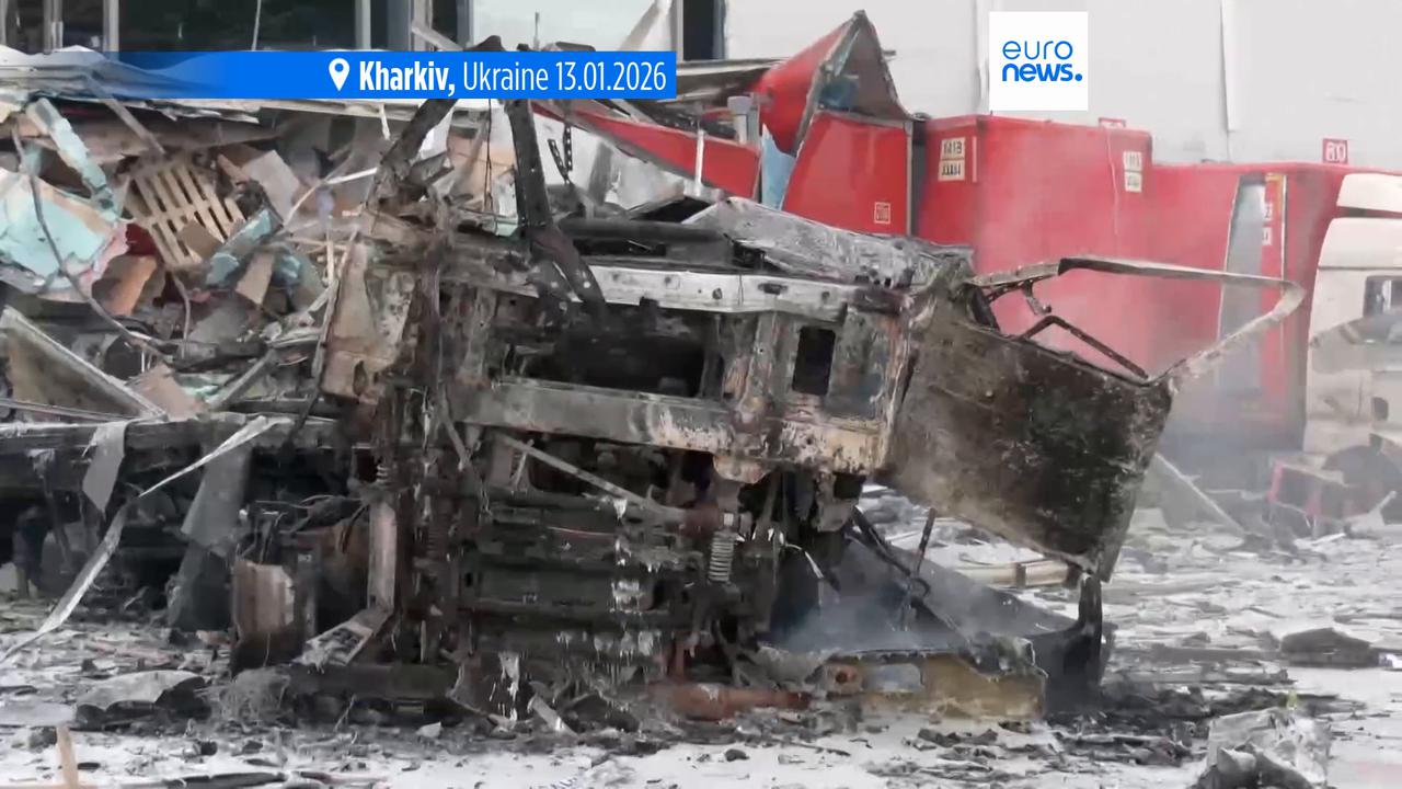 Video thumbnail for Russia launches major attack on Ukraine, targeting power grid and killing four