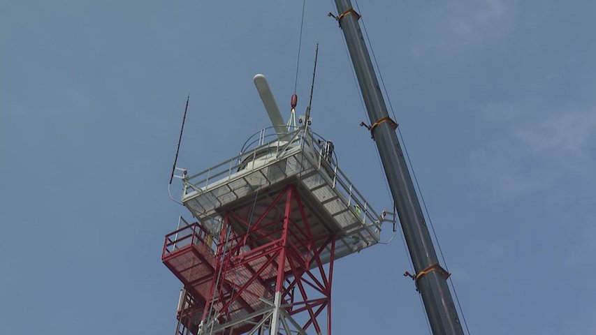 Video thumbnail for New radar system installed at Newark Liberty International Airport