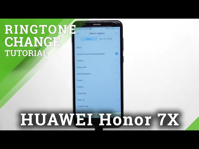 Video thumbnail for How to Change Ringtone on HONOR 7X – Adjust Sound Settings