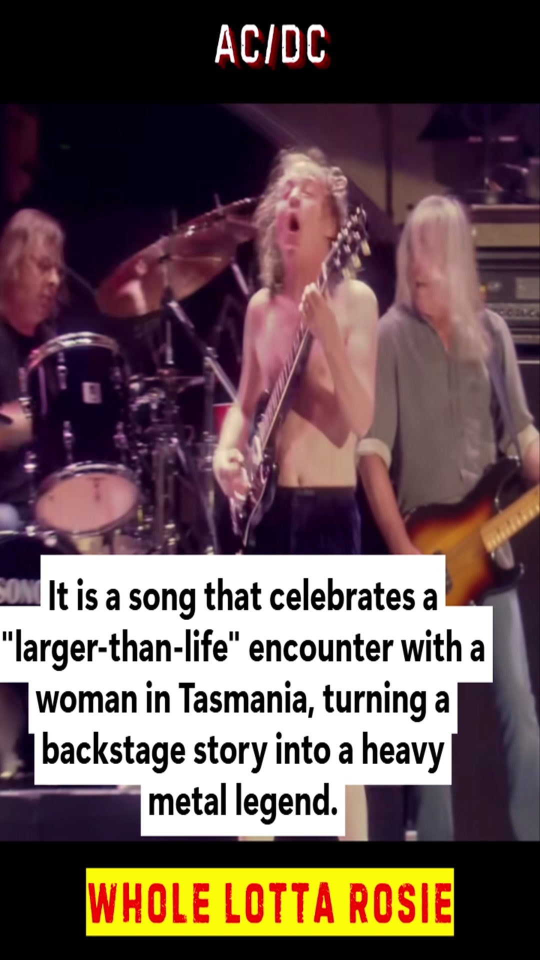 Video thumbnail for AC/DC - Whole Lotta Rosie