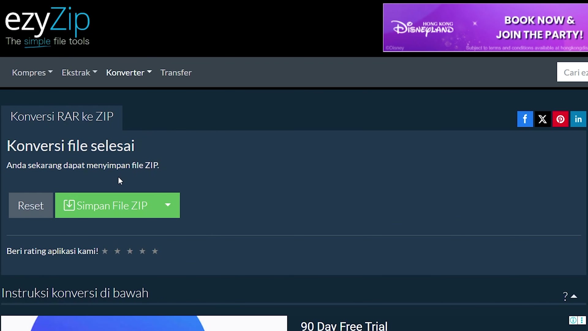 Video thumbnail for 📦 Cara Mengonversi RAR ke ZIP Online Gratis | Tanpa Instalasi Perangkat Lunak