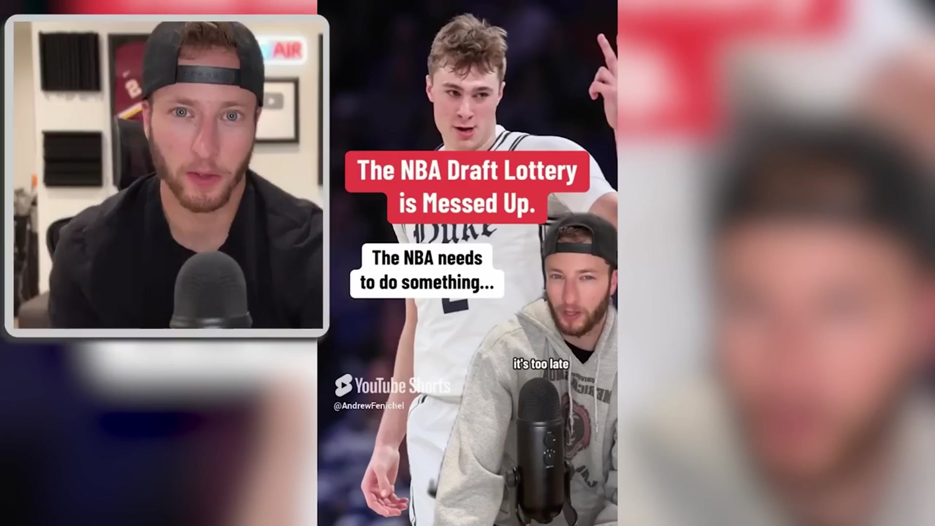 'Video thumbnail for Andrew Fenichel: reacting to my worst nba takes from 2025! 76ers, pacers, draft & more'