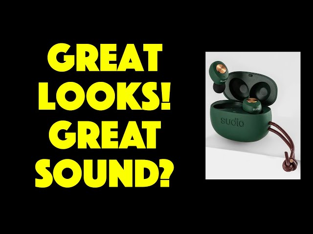 Video thumbnail for Sudio TOLV True Wireless Stereo Earbuds - REVIEW