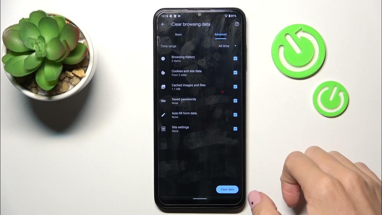 Video thumbnail for How to Clear Browsing Data in NOKIA G60