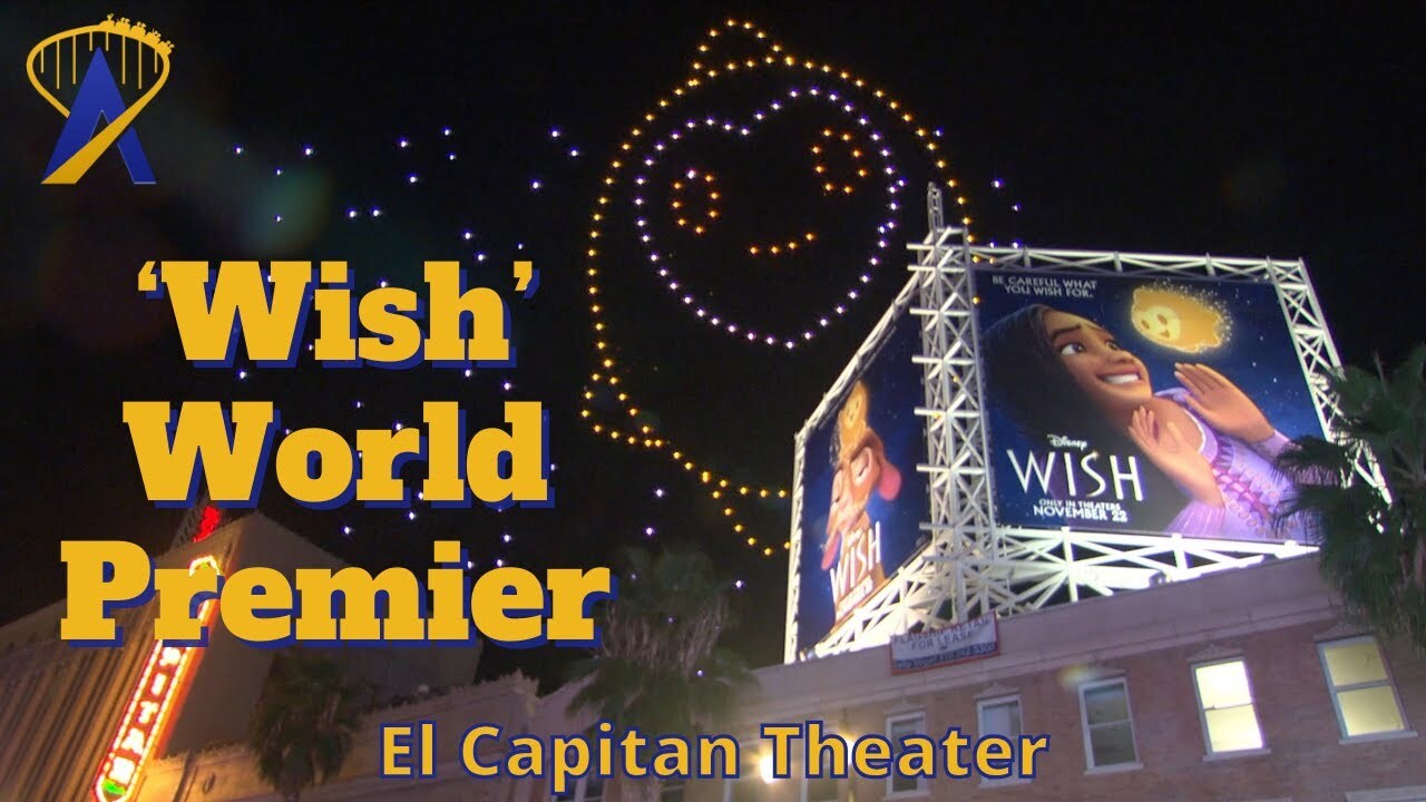 Video thumbnail for Disney's Wish Movie World Premier at El Capitan Theater