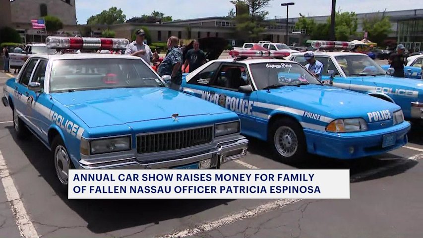 Video thumbnail for Car show honors fallen Nassau officers while raising funds for their families