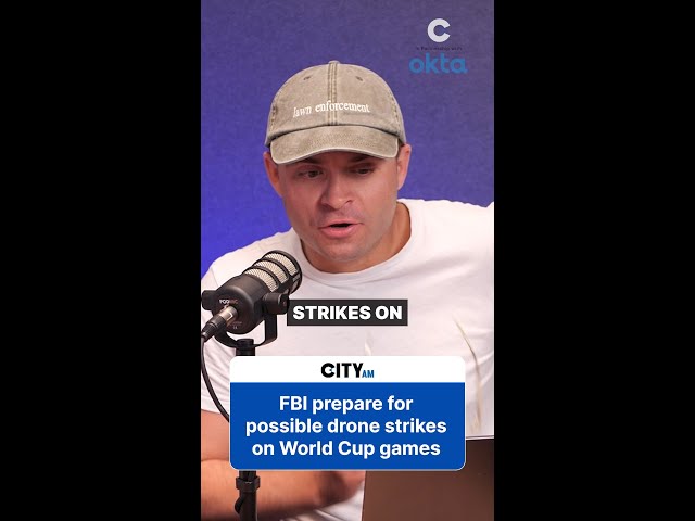 Video thumbnail for Could drones pose a major security threat to the upcoming World Cup? 🏟️🛰️