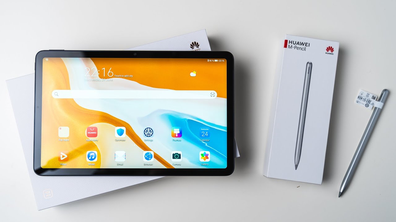 Video thumbnail for Huawei MatePad 10.4 Unboxing & M Pencil Fail