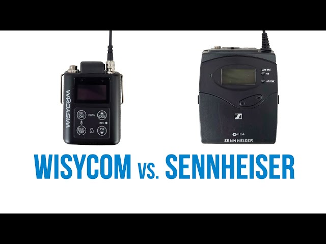 Video thumbnail for Honest Comparison of Wisycom vs. Sennheiser G4 Wireless Systems