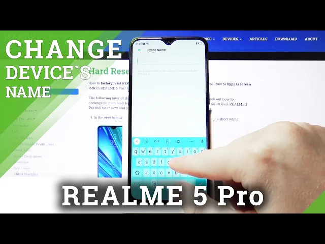Video thumbnail for How to Change Device's Name in Realme 5 Pro - Rename Android Smartphone