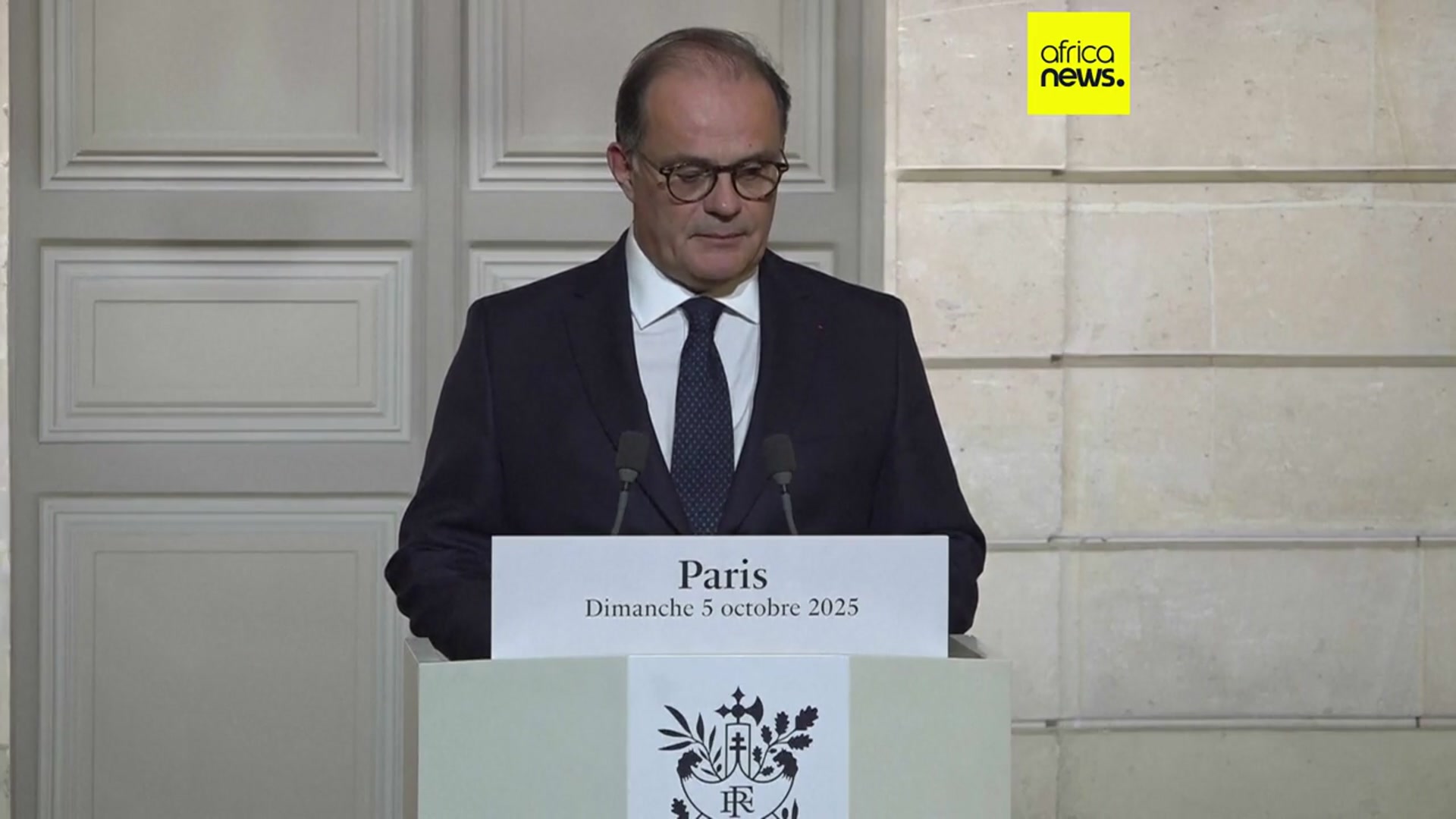 'Video thumbnail for French PM Lecornu resigns after less than a month in office, deepening political crisis'