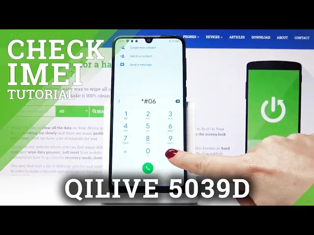 Video thumbnail for How to Find IMEI & SN in Qilive 5039D – IMEI Status