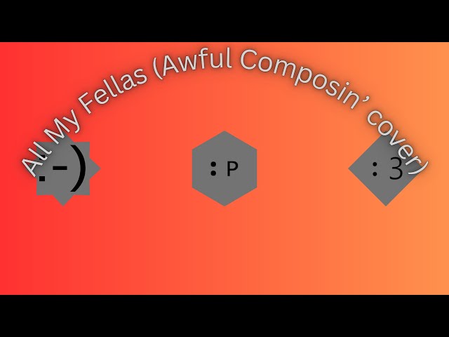 Video thumbnail for All My Fellas (Awful Composin’ cover)