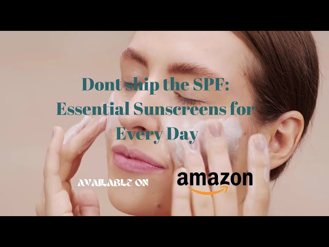 Video thumbnail for The Best Sunscreens Under ₹500