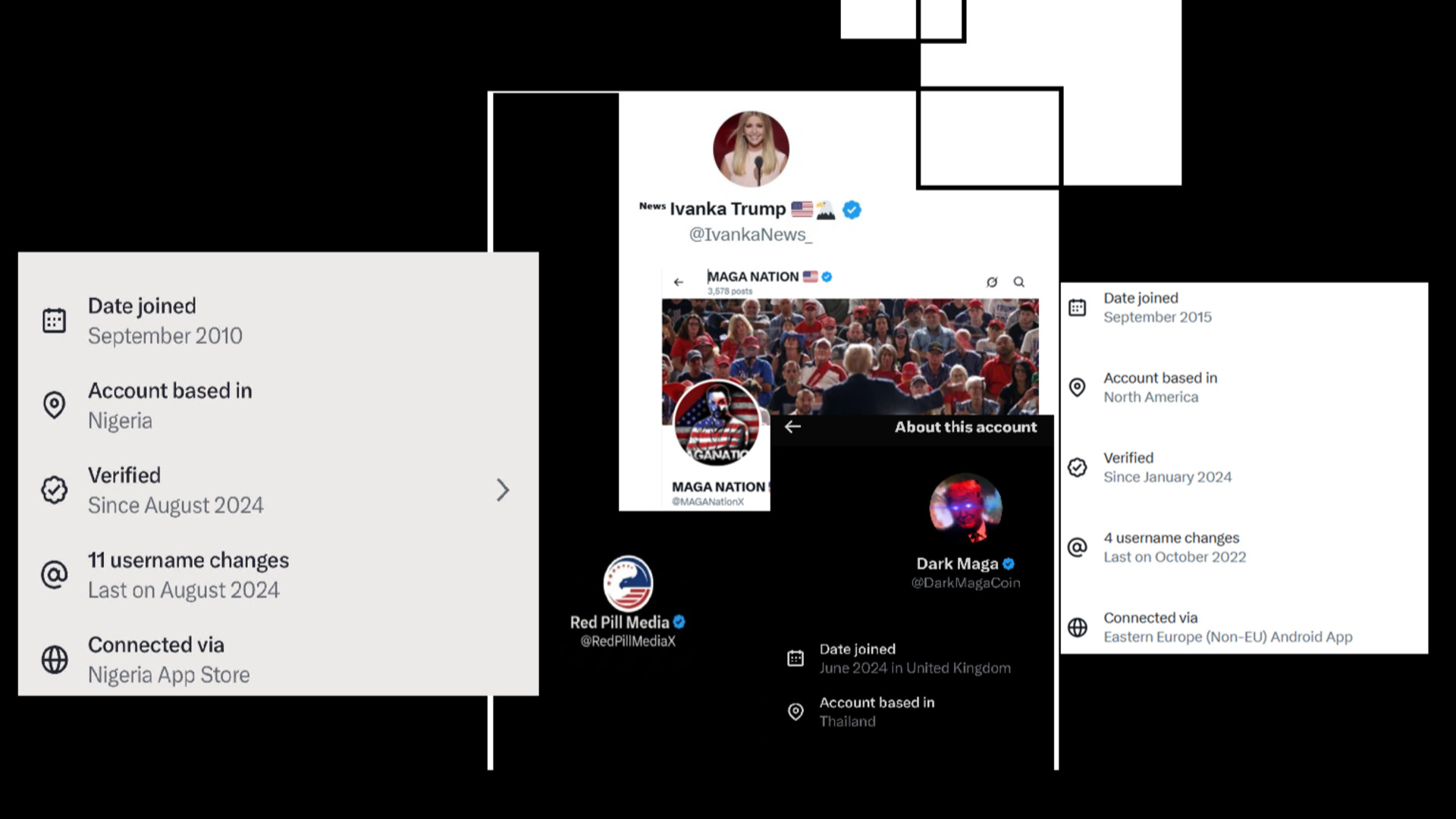 Video thumbnail for Did X unwittingly unmask top MAGA influencers as foreign trolls?