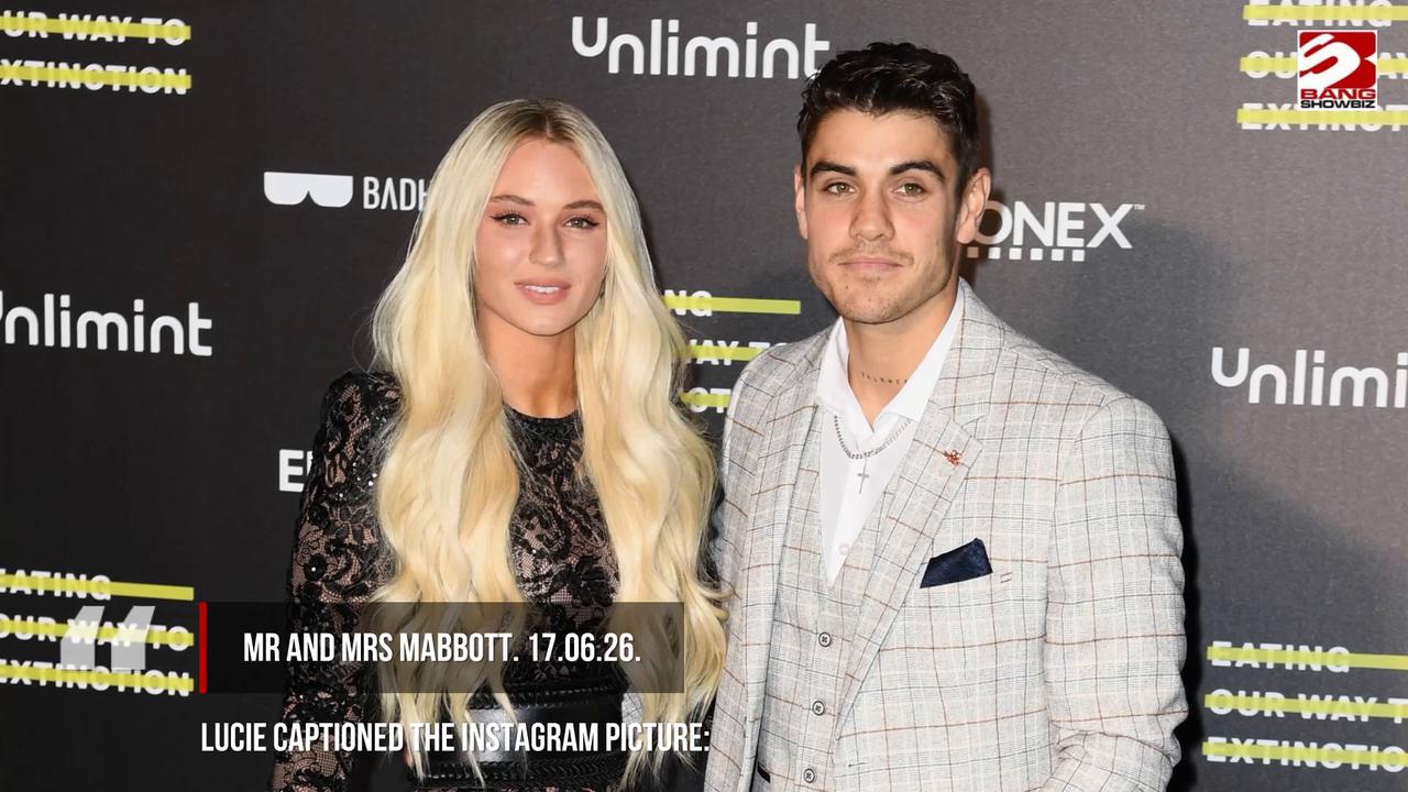Video thumbnail for Lucie Donlan and Luke Mabbott are married