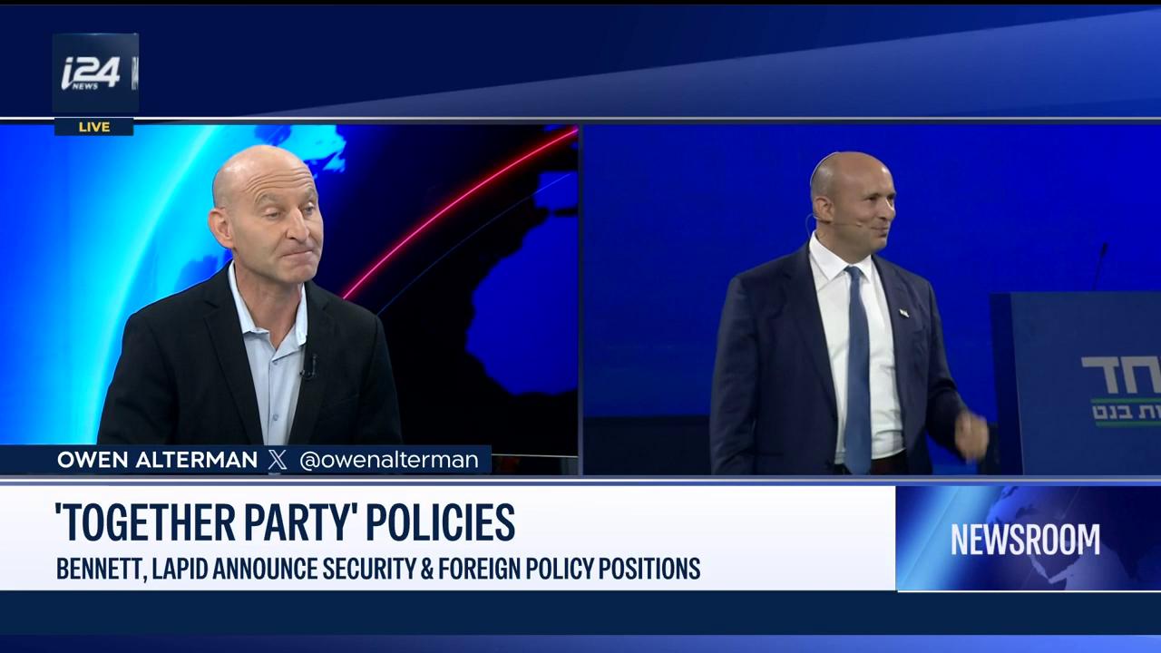 Video thumbnail for Together Party outlines Security and Foreign policy positions