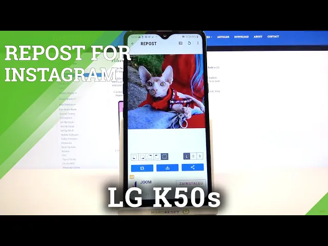 Video thumbnail for How to Download Pictures from Instagram in LG K50S – Save Instagram Photos