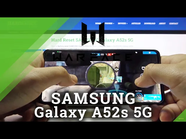 Video thumbnail for Warface gameplay on SAMSUNG Galaxy A52s 5G - Performance Checkup & Game Settings