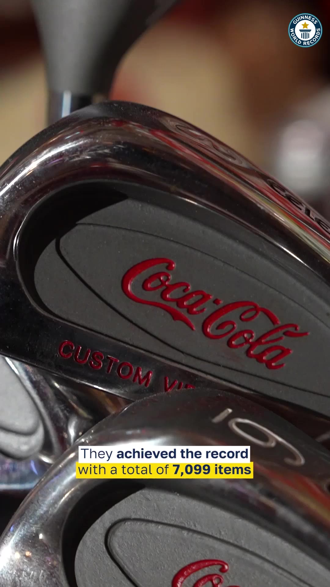 Video thumbnail for Largest collection of Coca-Cola memorabilia - 7,099 items by Bardo and Olga Cuellar