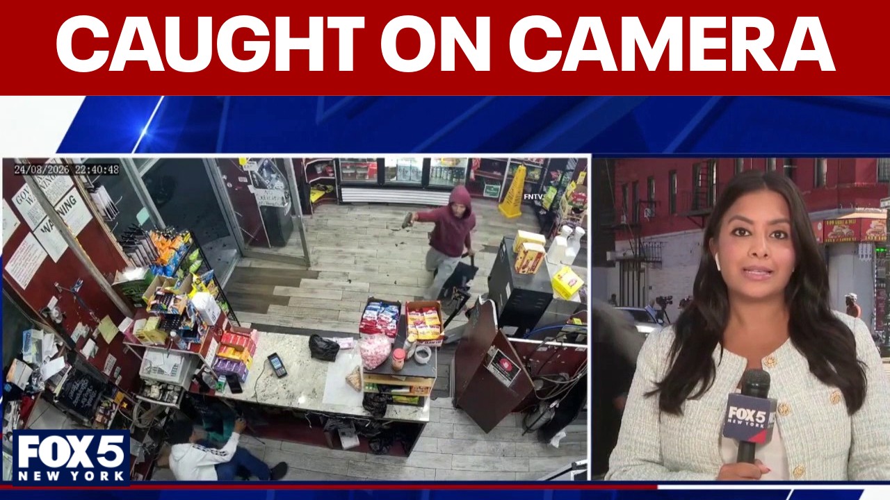 Video thumbnail for NYC bodega shooting: Deep dive into the surveillance video