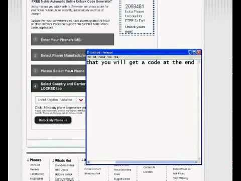 Video thumbnail for How to Unlock any nokia phone free YouTube
