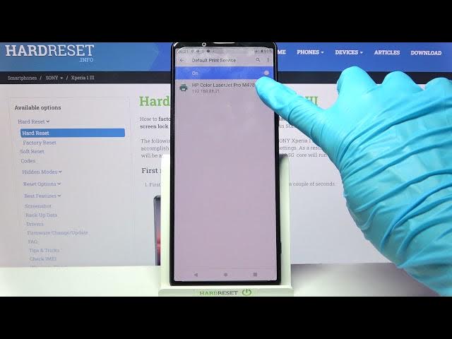 Video thumbnail for How to Connect Printer to SONY Xperia 1 III – Wireless Printing