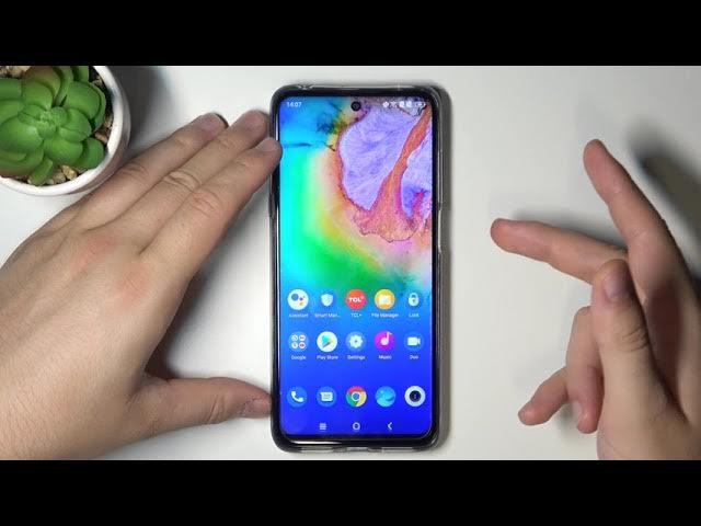 Video thumbnail for TCL 20 5G Fingerprint Sensor Test