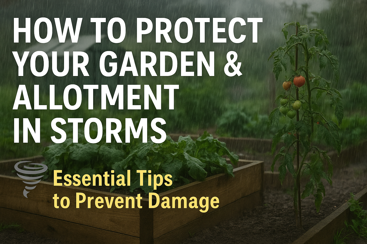 Video thumbnail for 🎥 ✅ How to Protect Your Garden & Allotment in Storms 🌪️🌱 | Essential Tips to Prevent Damage 🌿✨
