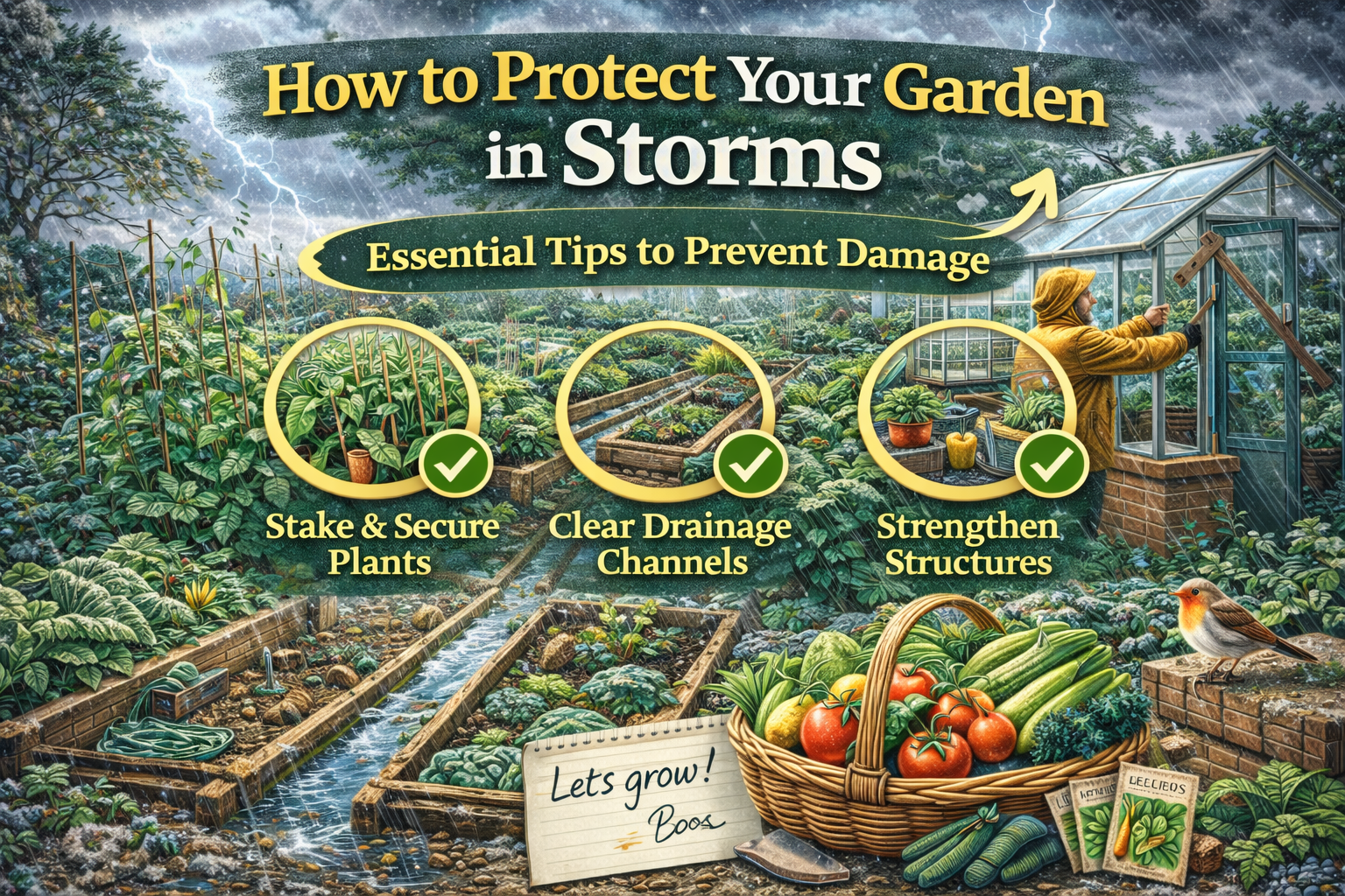 Video thumbnail for How to Protect Your Garden in Storms | Essential Tips to Prevent Damage