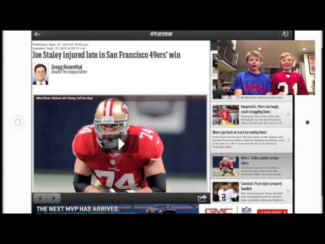 video of: NFL Mobile Is Kid APProved