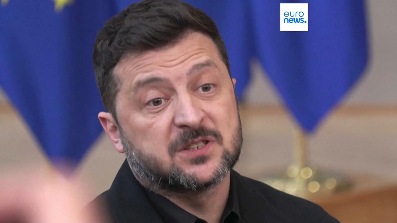 Video thumbnail for Poland-Ukraine row is 'not helpful' and plays into Putin's hands, Brussels warns