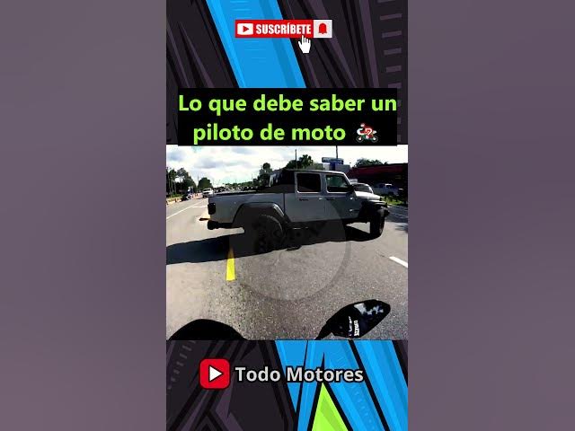 Video thumbnail for Esto es lo que separa a un buen piloto de uno malo! #moto