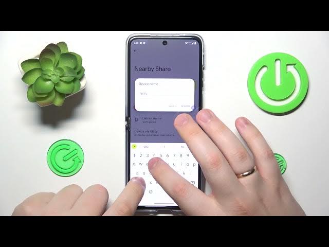 Video thumbnail for How to Configure & Use the Nearby Share Feature on a MOTOROLA Razr 40 Ultra